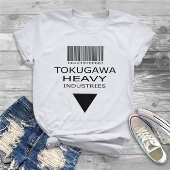 Дамски дрехи Tokugawa Heavy Industries, Metal Gear, дамски тениски с графичен принтом, Свободни топове, градинска дрехи за момичета Kawaii