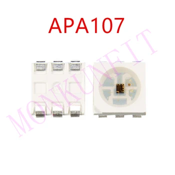 100-1000 бр DC5V APA107 led чип 5050 SMD RGB APA102 чип 6 контакти SMD 5050 RGB вграден чип APA107 (актуализация APA102) 0,2 W 60 мА СОП-6