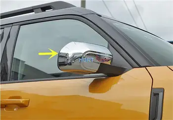 За Ford Bronco 2021 2022 2023 Рамка на огледалото за обратно виждане с изглед към вратата, кола странично крило, огледало за обратно виждане, декоративни панел, декоративни капачки
