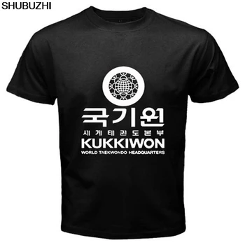 Седалище KUKKIWON Venci, на Корейското Бойно изкуство, Мъжка Черна тениска, Размер S-3XL, Страхотна Ежедневна тениска pride, мъжки Унисекс, Нова
