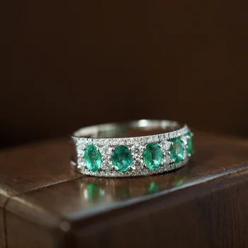 пръстен от сребро s925 проби, европейска и американска сватба, годеж, пръстен с пълна инкрустация цирконием, гурме бижута подарък