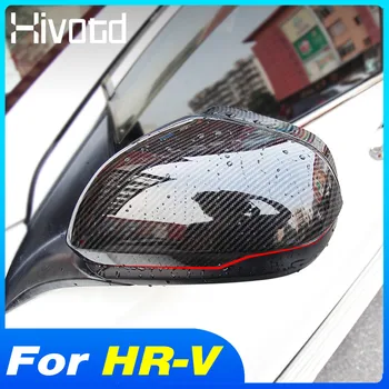 Hivotd Автомобилно Огледало за Обратно виждане, на Кутията Странично Крило, Тампон На Пандель за Обратно виждане, Външни Аксесоари За Honda HRV HR-V 2015-2021