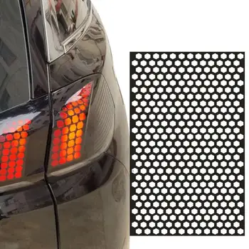 Покриваща Фолио, стикер задна светлина за кола, практичен Декоративен авто задна светлина под формата на сот, Направи си сам, Стикер филм