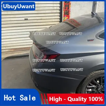 За Hyundai NEW Sonata 10 DN8 2019 2020-2023 Черен Блясък, Висококачествена ABS Спойлер на Покрива, заден Спойлер, Задното Крило на Автомобила