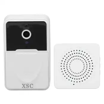 Безжична Камера Крилото на разговора ABS 1000mah WiFi Smart Video Voice Monitoring дистанционно Управление на Вратата Разговор с камбанен звън-донгом за дома