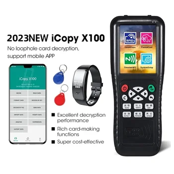 RFID Копирна Машина Cloner Ключова Програмист Card Reader Писател Восъчни RFID Детектор с Функция за Пълно Декодиране на Smart NFC IC, ID, iCopy