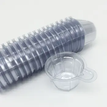 10 бр. 40 мл за еднократна употреба, пластмасов прозрачен тест-лентички на теста за бременност, контейнер за урина, нов