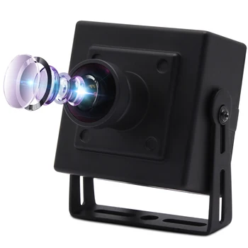 ELP 4K Ultra HD USB това е широкоъгълна Камера CMOS IMX415 Уеб камера видеонаблюдение за Машинно Зрение, 3D скенер, VR-камера
