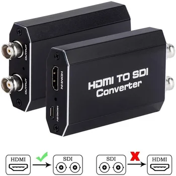 Конвертор HD в 3G-SDI/HD 1080p Вграден аудио конвертор HD/SDI с кабел за пренос на данни SDI в HD/HD To SDI