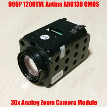 960P 1.3 MP 1200TVL Аналогов 18-кратно Оптично 30-кратно AR0130 CMOS-Модул камера с IR-Мегапикселова с Автофокус ВИДЕОНАБЛЮДЕНИЕ PTZ Speed Dome Block