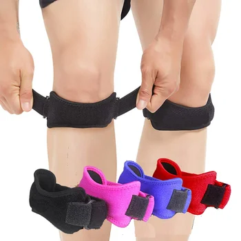TopRunn 1 двойка регулируеми колани за подкрепа на сухожилията на капачката на коляното, превръзка за поддръжка на коленните стави, коленете, за джогинг, баскетбол, спортове на открито