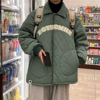 Есенно-зимния teen палто с японската сгъсти памучна подплата 2023