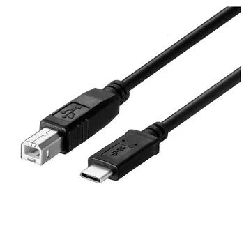 USB кабел 3.1 Type C-USB 2.0 B BM Конектор за пренос на данни е 480 Мб/с Кабел за принтер за твърдия диск на принтера, за Macbook