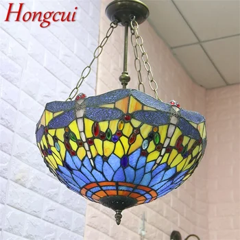 Окачен лампа Hongcui, модерна led голямата лампа, творчески осветителни тела, декоративни растения за домашно хранене