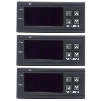4X20 В Дигитален Регулатор на Температурата на STC-1000, Термостат, Регулатор + Сензор, Сонда
