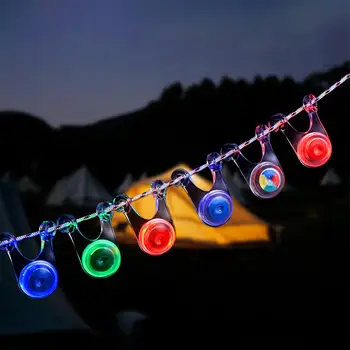 YFASHION градинска led лампа за къмпинг, Подвесная палатка с Висока Яркост, въжени и фенери, Аксесоари за къмпинг, на открито