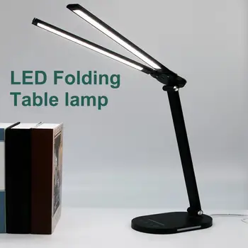 Не ослепляющая Полезна led лампа за четене с едно докосване на затъмняване, настолна лампа с докосване 3000 До-До 6400, Канцеларски материали