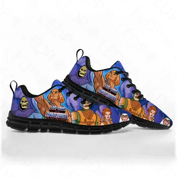 He-Man Masters Of The Universe, спортни обувки, мъжки, дамски, юношески, детски обувки, ежедневни благородна парна баня обувки по поръчка