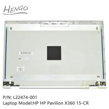 L22474-001 сребро Оригинален нов за HP Pavilion X360 15-CR LCD дисплей, задна капачка, задна капачка, горната част на калъф