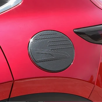 за Mazda CX-30 CX30 2020 ABS, капачката На резервоара от Въглеродни влакна, панел, защитен стикер за газова бутилка, автомобилен Стайлинг