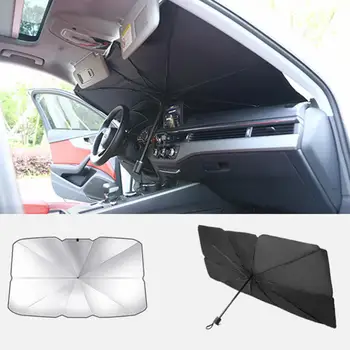 Сенника на предното стъкло на автомобила, сенника на предното стъкло, козирка за полагане на автомобила, завеси, със защита от ултравиолетови лъчи, чадър, Аксесоари за интериор на автомобила