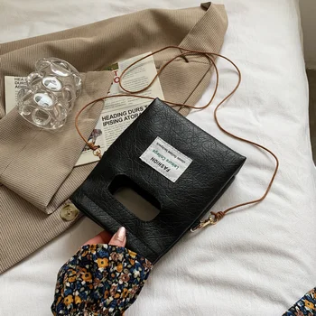 Модерни портмонета и чанти в стил хартиени пакети за жени, чанта-клатч, Новост, чанта през рамо, малка дизайнерска чанта, торбички от крафт-хартия